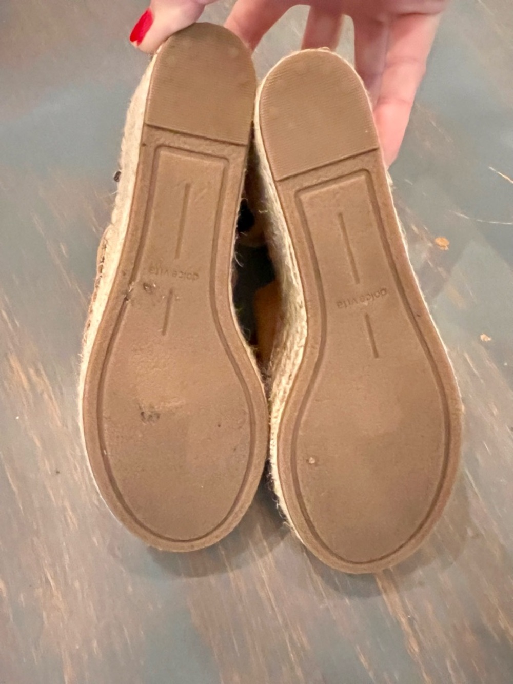 Dolce Vita Suede Espadrille Wedge Sandal - Picture 8 of 8